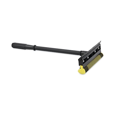Boardwalk General-Duty Squeegee, 8" Sponge Head/Rubber Blade, 16" Plastic Handle BWK816